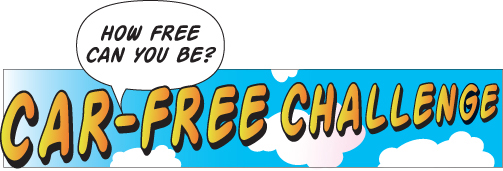 Car-Free Challenge Logo
