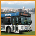 Subject: Metro Transit bus; Location: Madison, WI; Photographer: Metro Transit