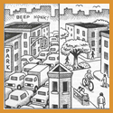 2-section City, from Andy Singer's CARtoons 