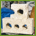 Subject: concrete brick and block, Date: Summer 2003, Location: Overture Center for the Arts Job Site, Madison, WI, Photographer: Amanda Fuller