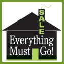 Subject: Everything Must Go Sale Logo; Date: May 2005; Designer: Carrie Scherpelz