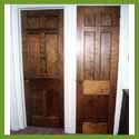 Subject: Solid Walnut Doors; Date: August 31, 2004; Photographer: Sonya Newenhouse