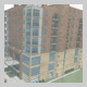 Subject: Rendering of 425 W. Washington; Location: Madison, WI; Date: June 2005; Designer: Sutton Architecture