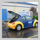 Subject: Culver's Car Powered by BioFuel; Location: Madison, WI; Date: May 2005; Photographer: Rebecca Grossberg