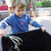 Subject: EnAct Composting Demonstration; Location: Dane County Farmer's Market, Madison, WI; Date: August 2004; Photographer: Sonya Newenhouse