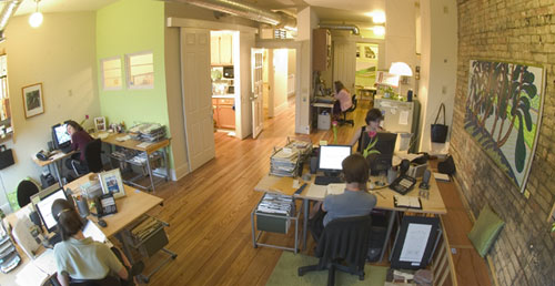 Subject: Madison Environmental Group Office; Location: 25 North Pinckney, Madison, WI; Date: Summer 2004; Photographer: David Nevala